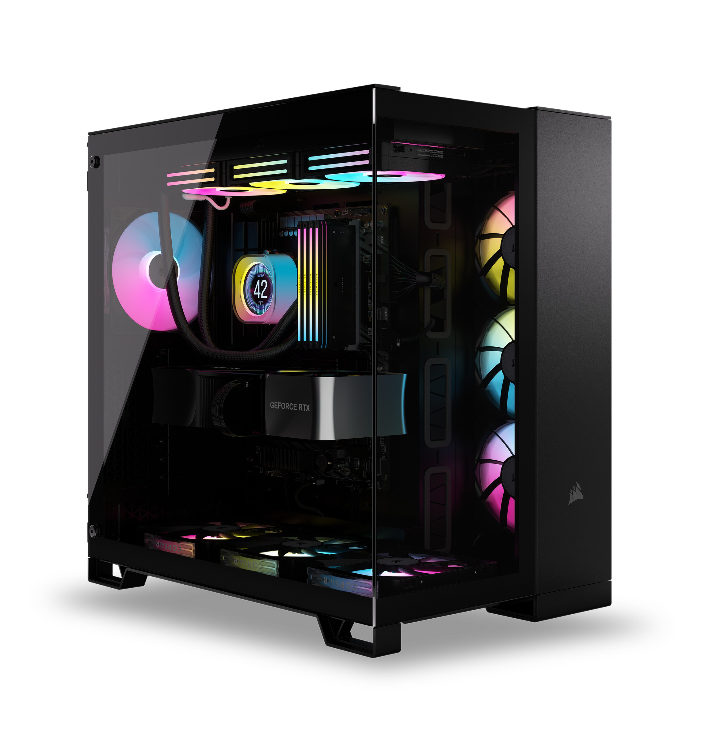 高品質な自作PC - ブラックアルミニウムケース